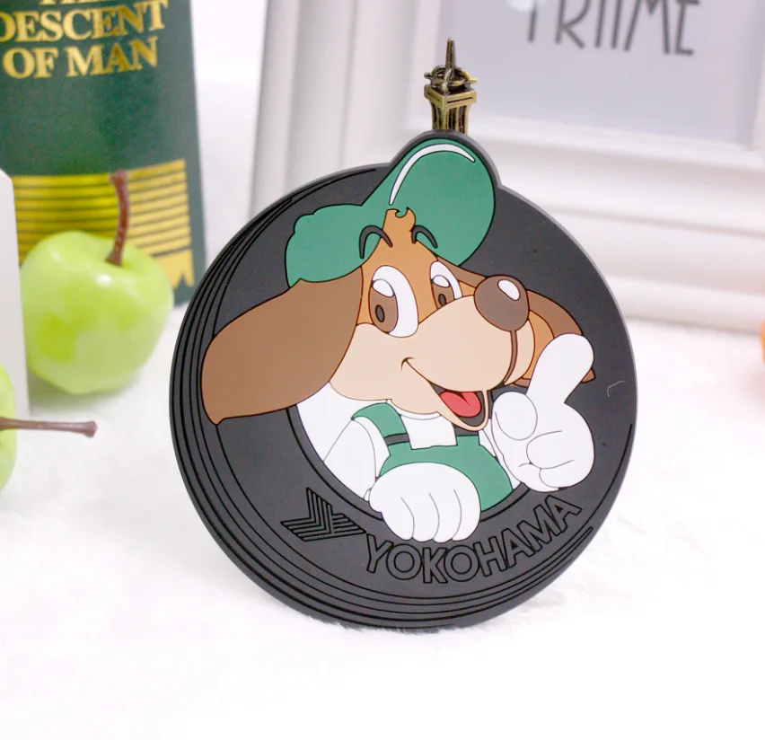 Custom Soft PVC Silicone Blank Coasters