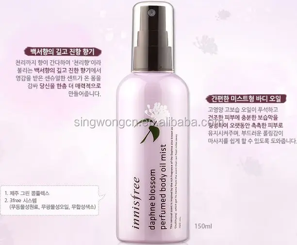 
Best selling 150ml body mist long lasting moisturing 