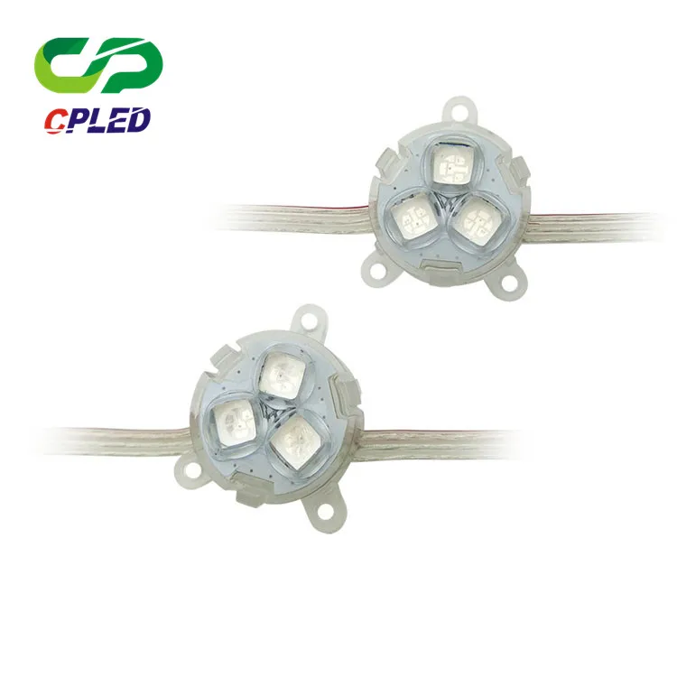 Ws2811 Led Pixels 30mm smart pixel rgb light led 12v led pixel