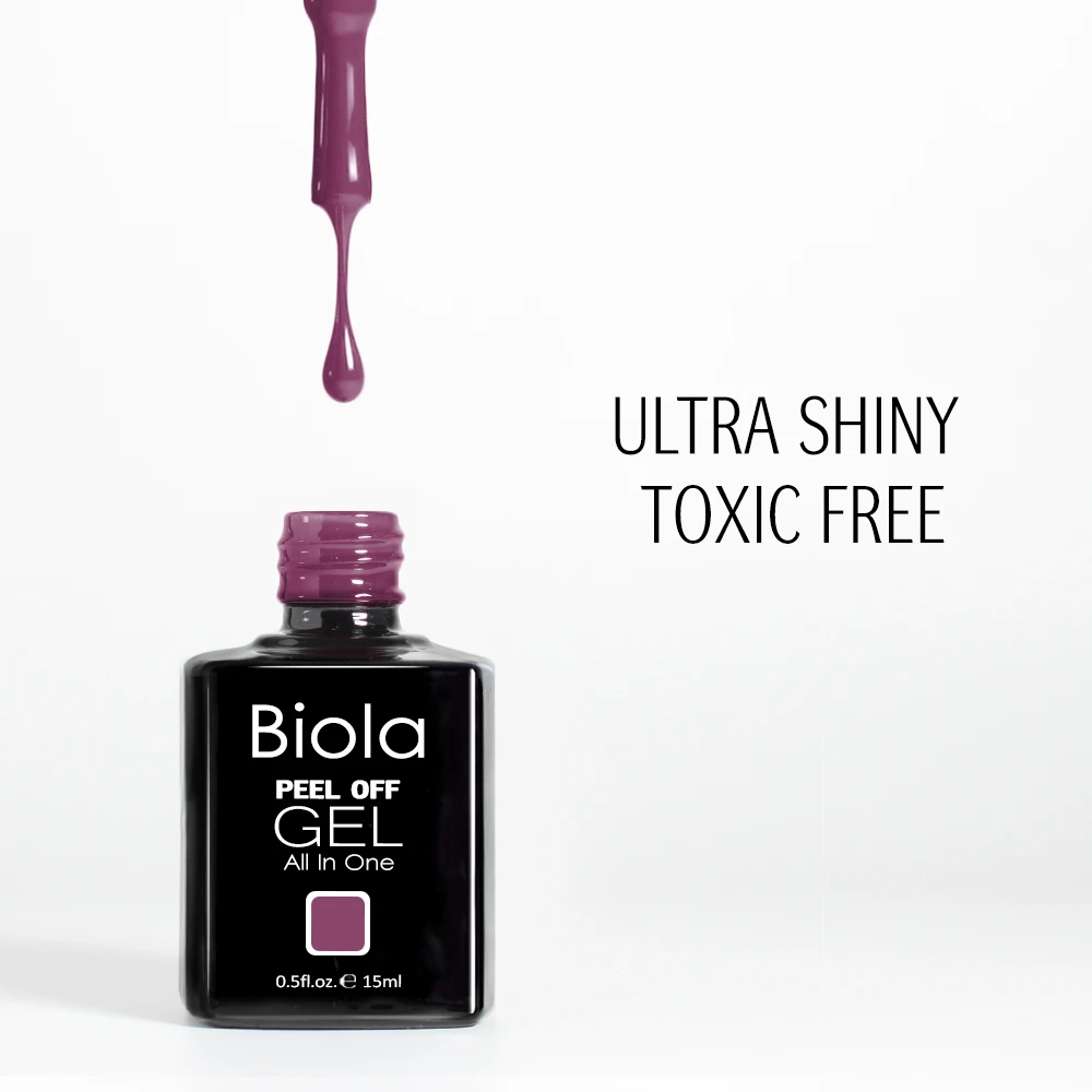 SDC Vegan Peel off 1 step gel nail polish uv led for personal use nail paint