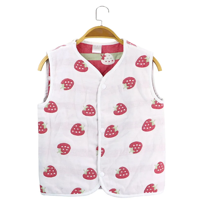 
Super Soft Gauze 100% cotton baby cloth softest 6-layer Baby Vest 