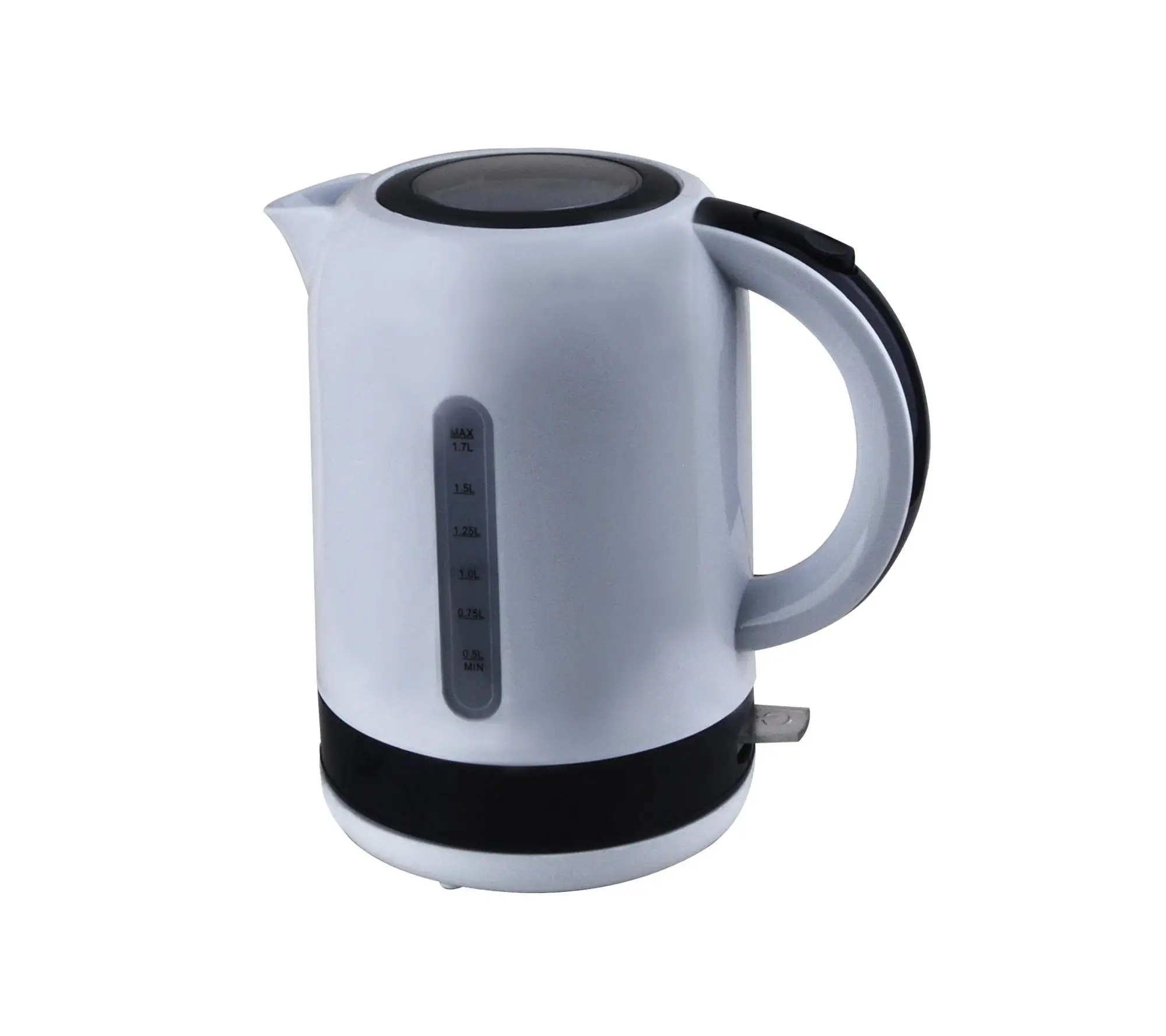 1.7l new design plastic kettle electric water heating jugs 2022