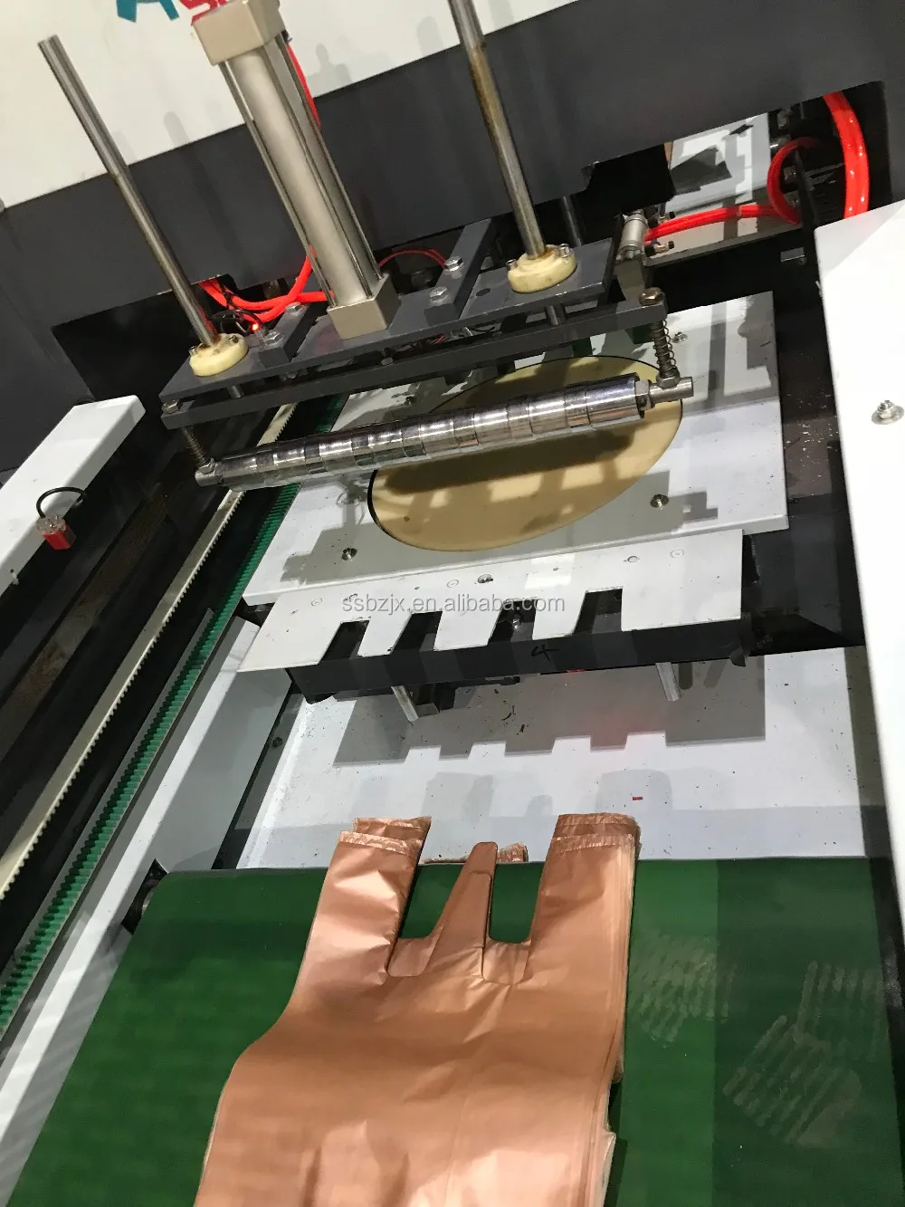 fully automatic making continuous plastic bag sealing machine