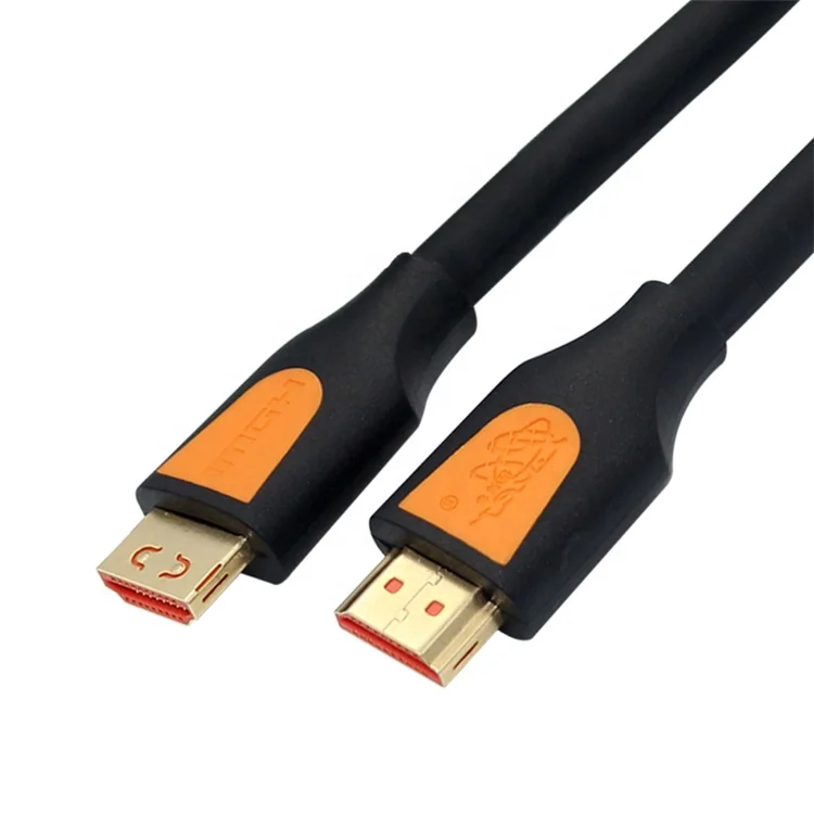 Оптовая продажа 1080p видео аудио Позолоченный разъем гибкий ПВХ hdmi кабель 3d