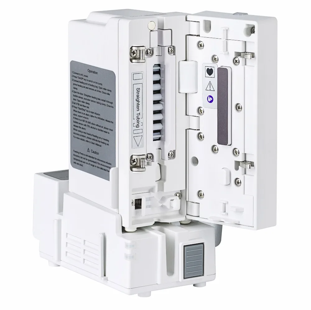 
Compact small Enteral Feeding Pump with fluild warmer medical feeding pump nutrition pump purple with CE mark 