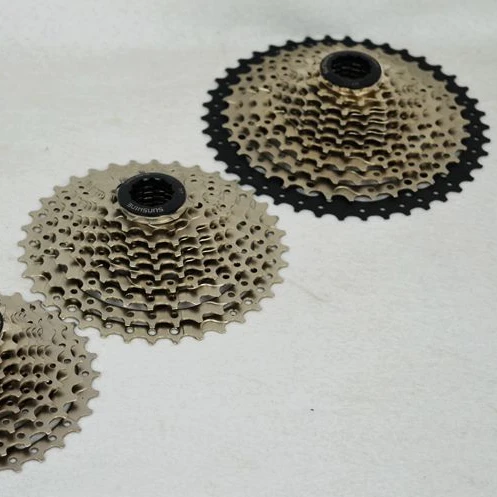 9/10/11 Speed Cassette 11-50 T Wide Ratio Freewheel Mountain Bike MTB Bicycle Cassette Flywheel Sprocket Compatible with Sunrace