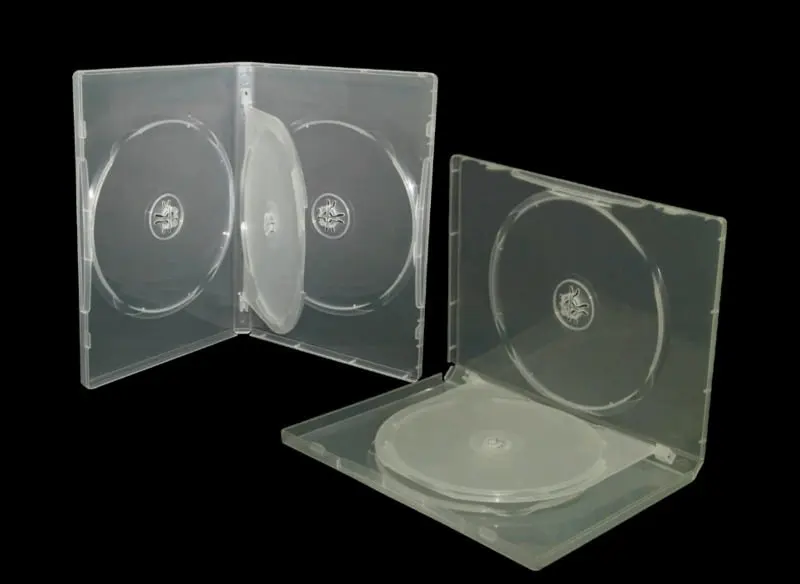 Wholesale Plastic Transparent 10.4mm Single PS Jewel Case CD