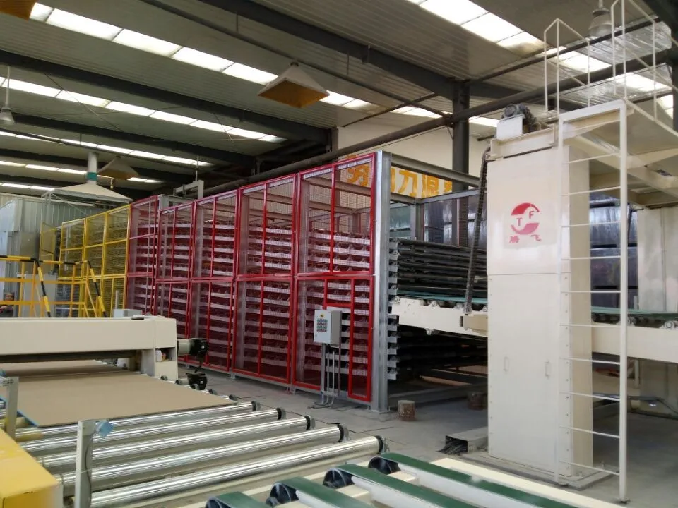 
Gypsum ceiling tile making boarder machine 