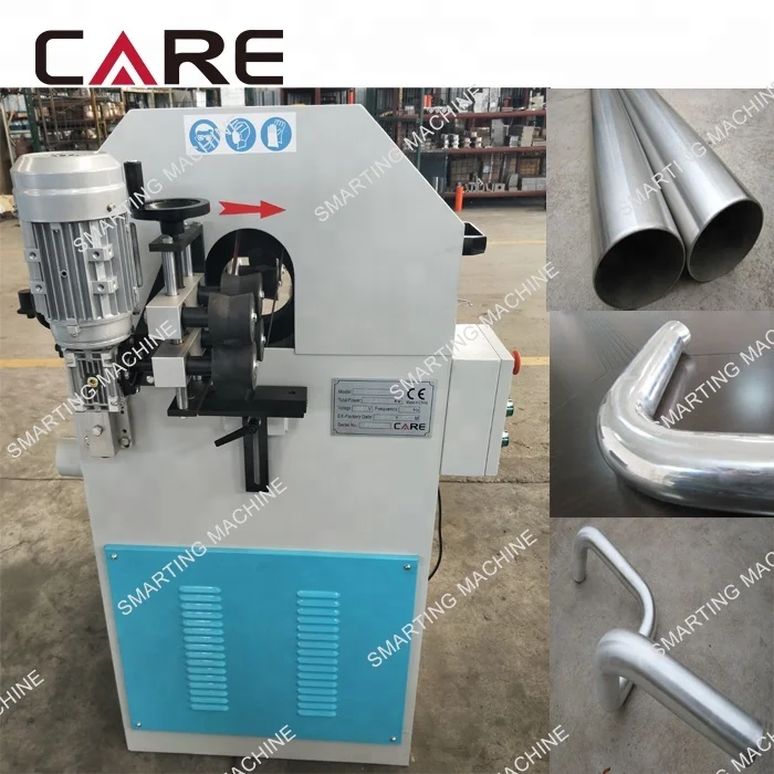 P 100 Автоматическая шлифовальная лента полировальная машина для изогнутой трубы максимальной из нержавеющей стали 110 мм