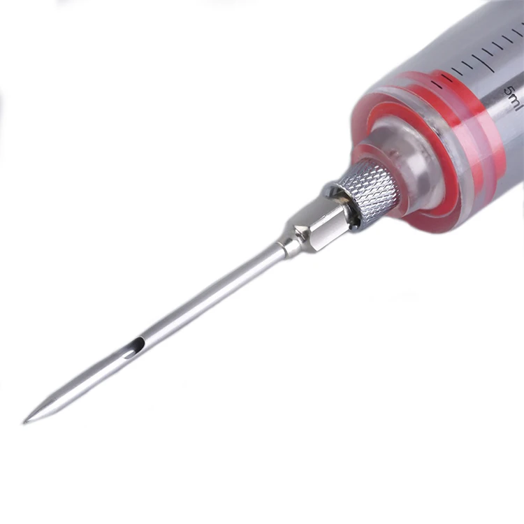 Plastic Meat Kroger Seasoning Syringe Stainless Needle Marinade Sauce Injector