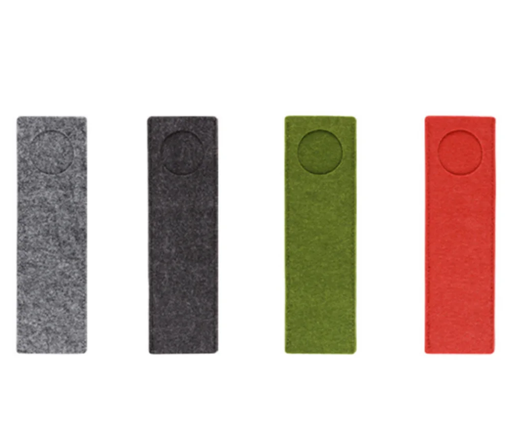 Китайский поставщик милая подставка одиночная черная бархатная коробка для ручек органайзер держатель чехол на заказ войлочный мешочек подарочной упаковки