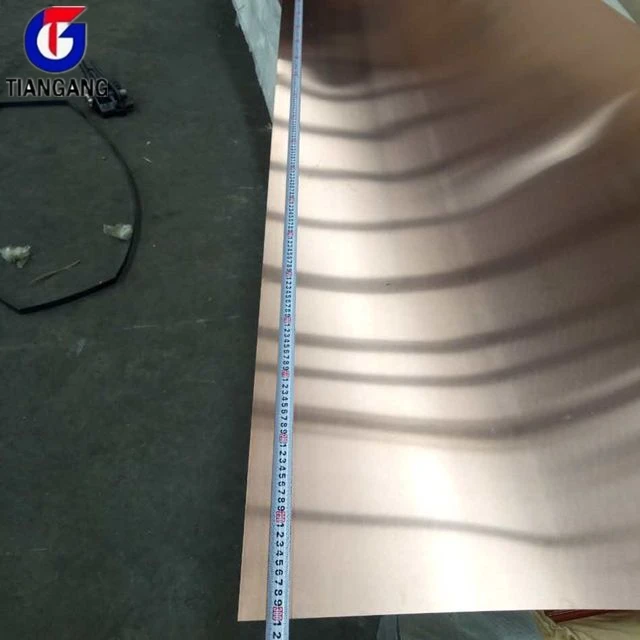 polished copper plate C1220