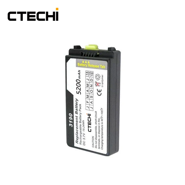 CTECHi MC3190 3.7V 5200mAh Li-ion Battery for Motorola Symbol MC3100 MC3000 MC3090