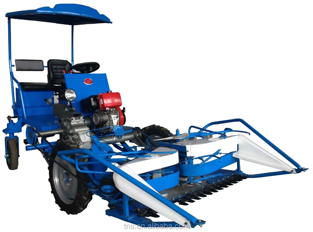 New design paddy rice wheat TNS-GK-140 reaper binder bundling cutting machine with sea