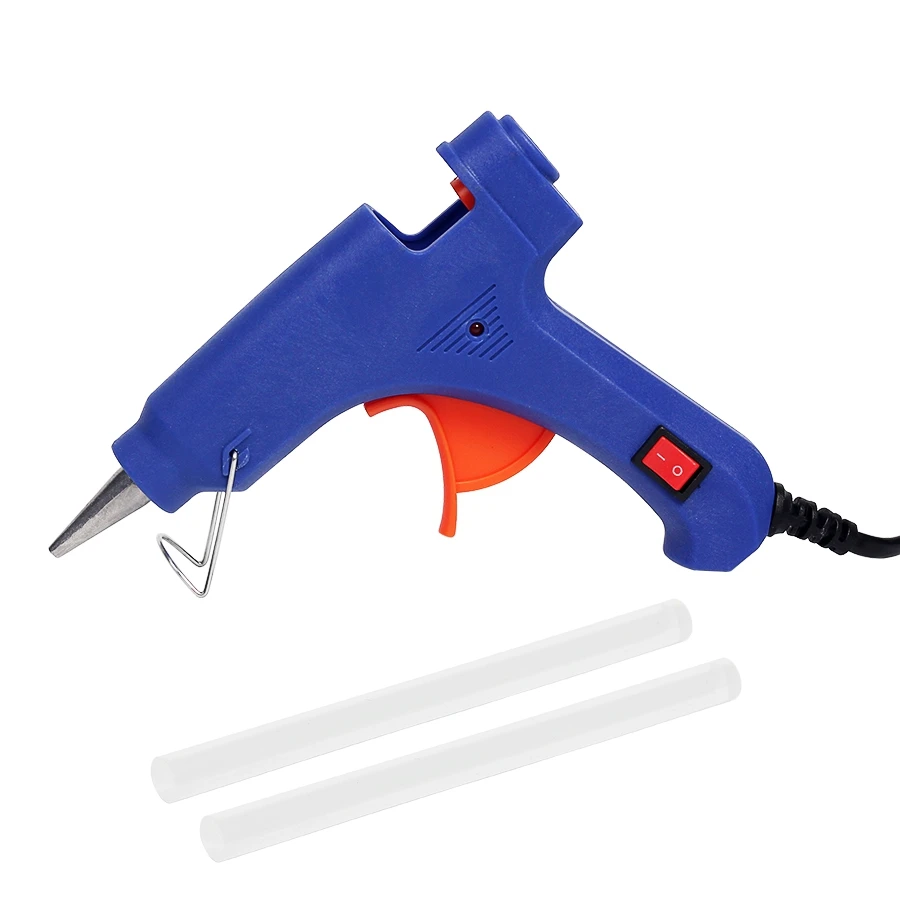 Mini Glue Gun 20W High Quality ce approved trigger fed hot melt glue gun Industrial repair adhesion tool
