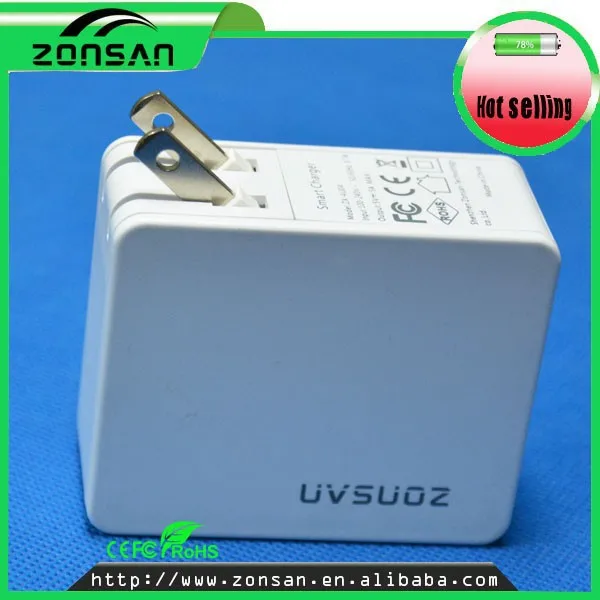 Alibaba China 2015 4 sockets portable charger for iphone 4 5 6