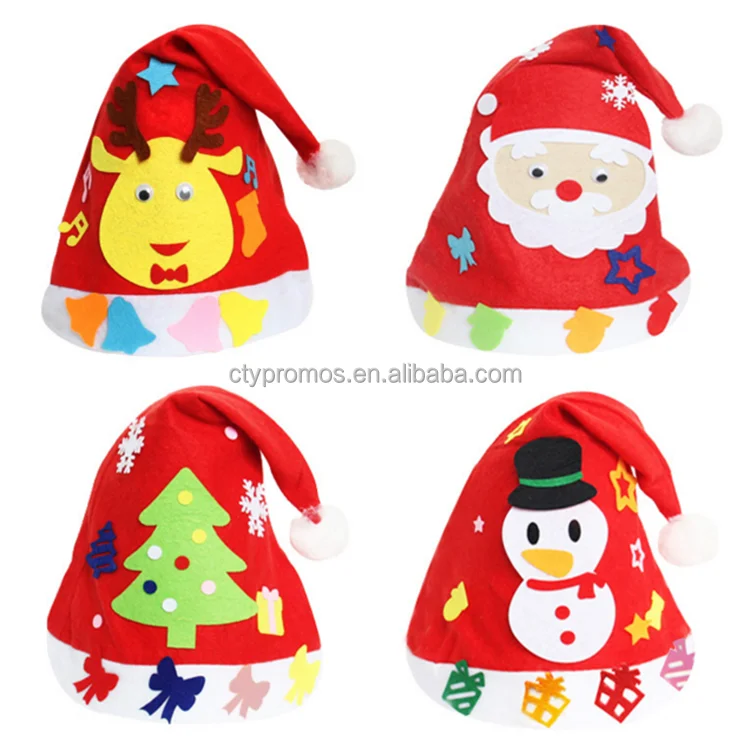 Christmas Cap, Christmas Hat, Santa Hat For Celebrating Christmas For Stock