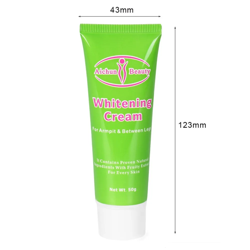 
Aichun Armpit Whitening Cream Natural Formula Underarm Privite Parts Skin Whitening Massage Cream Legs Knee Whitening 
