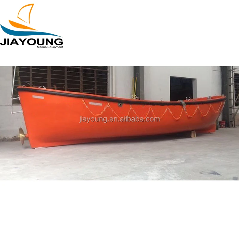 Open Type Fiberglass River Rescue Boat