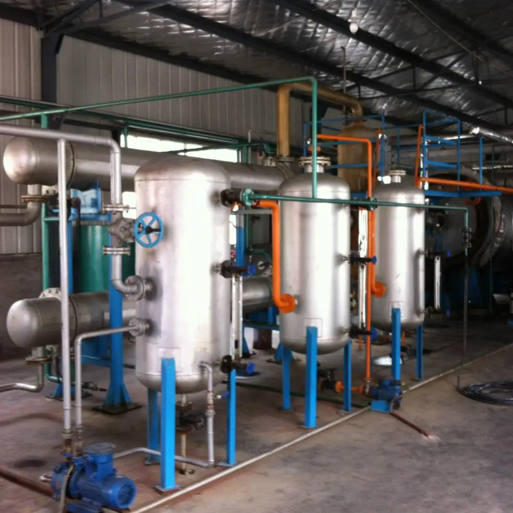 
Semi Continuous Waste Rubber Plastic Pyrolysis 