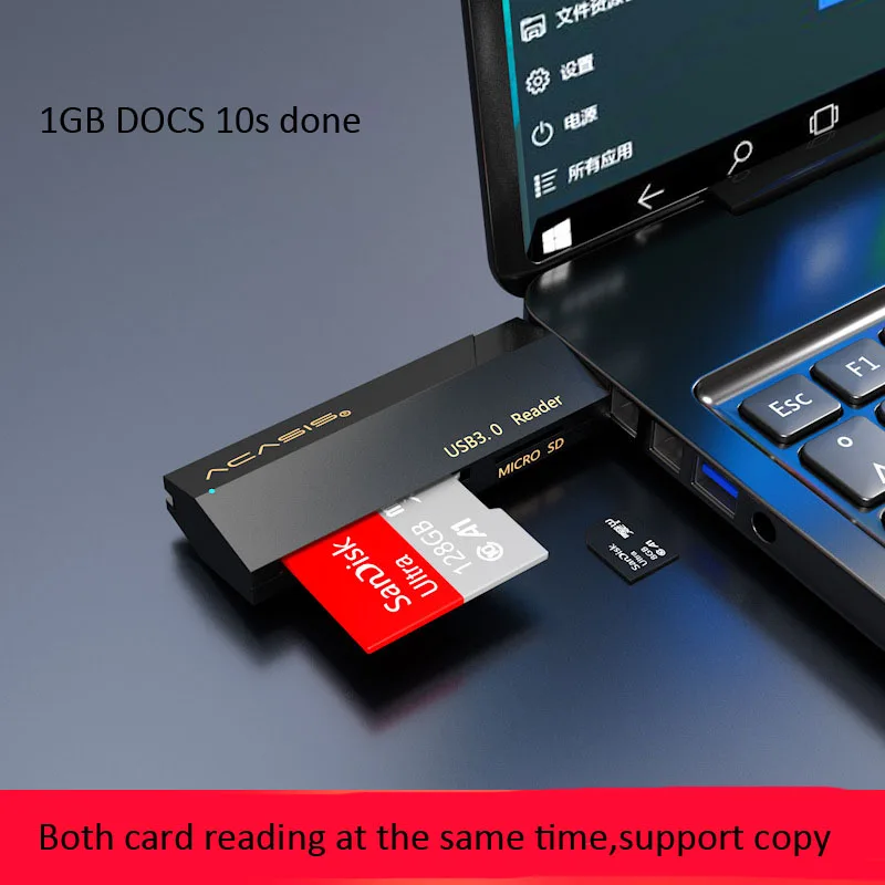  USB 3 0 SD TF высокоскоростной кардридер для камеры мобильного