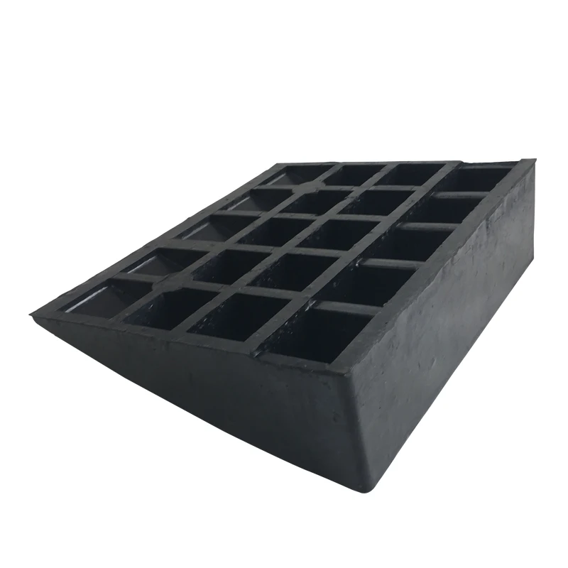 14cm Traffic Speed Driveway Curb Ramp Portable Black Garage Threshold Rubber Kerb Ramp For Car