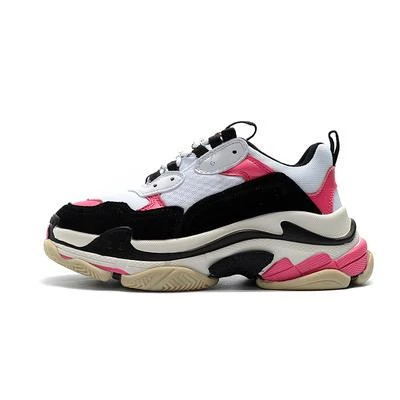 
Hot Selling Brand Women Chunky Sneakers Triple S Breathable Sports Shoes Zapatillas Mujer 