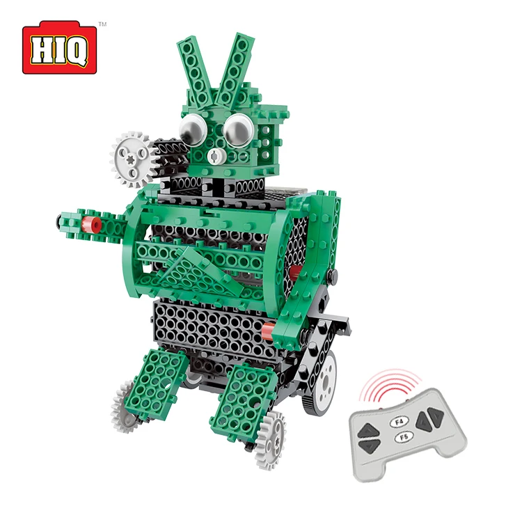 3 in 1 4Channel educational toys diy blocks toy robot RC plastic building bricks toy