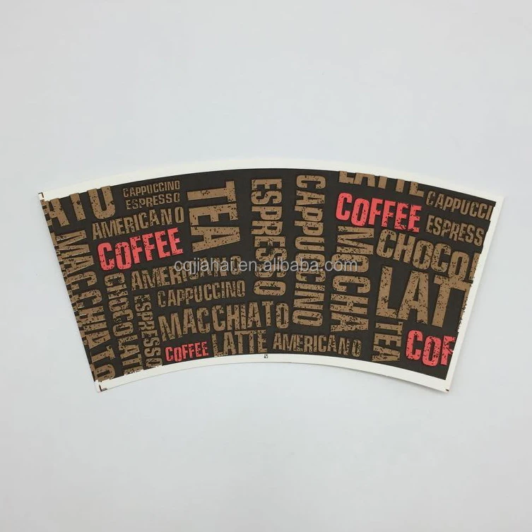 Beverage Use and Paper Material pe coated paper cup fan