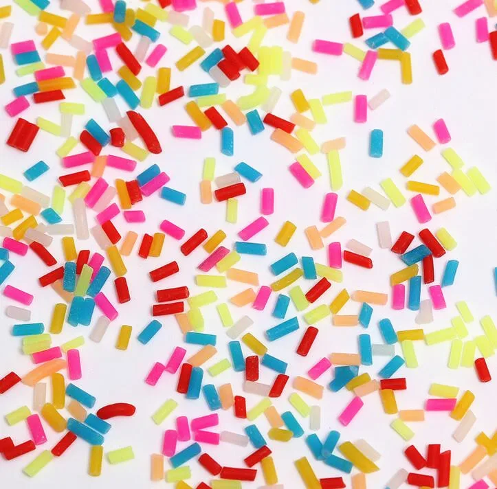 Hot Fashion Chocolate Sprinkle For Slime Making Kit Cream Polymer Clay Spinkle
