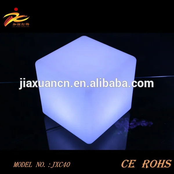 original plastic hollow plastic cube garden table/60cm diameter garden table