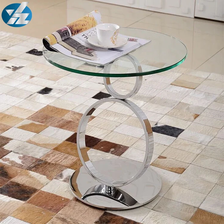 2020 newest modern simple style black glass marble top tea center coffee table