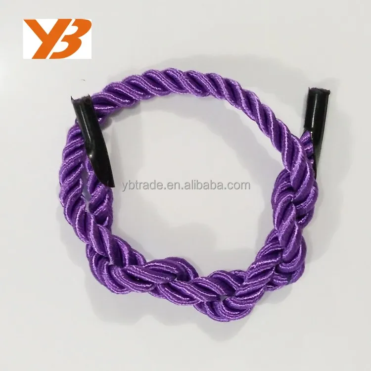 Три нити веревки/шнура с пластиковыми наконечниками для ручки сумки