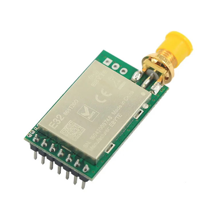E32-900T20D 100mW wireless transceiver module sx1276 LoRa spread-spectrum technology tcxo 3km long range 868mhz rf lora module