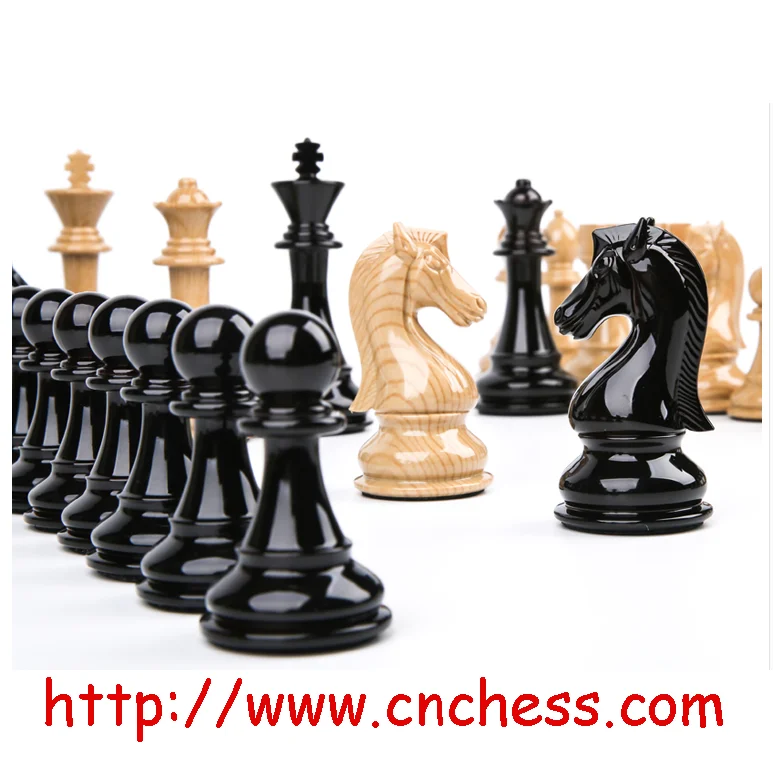 Gemstone marble chess set