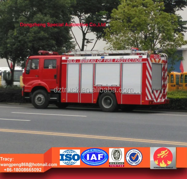 SINOTRUCK water tank fire truck, howo 8000liters fire fighting vehicle for sale