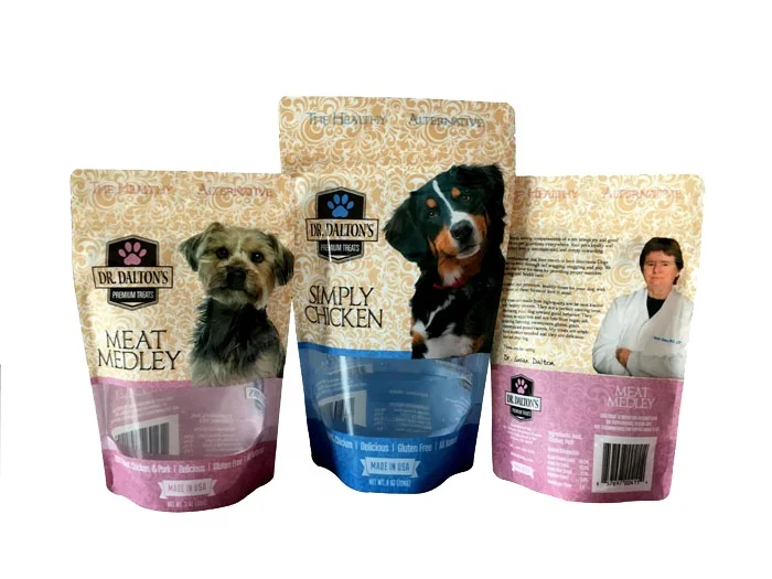 For Christmas Day Party Holiday Plastic Package Custom Pattern Printed Bag Stand Up Zip lock Seal Food Pouch