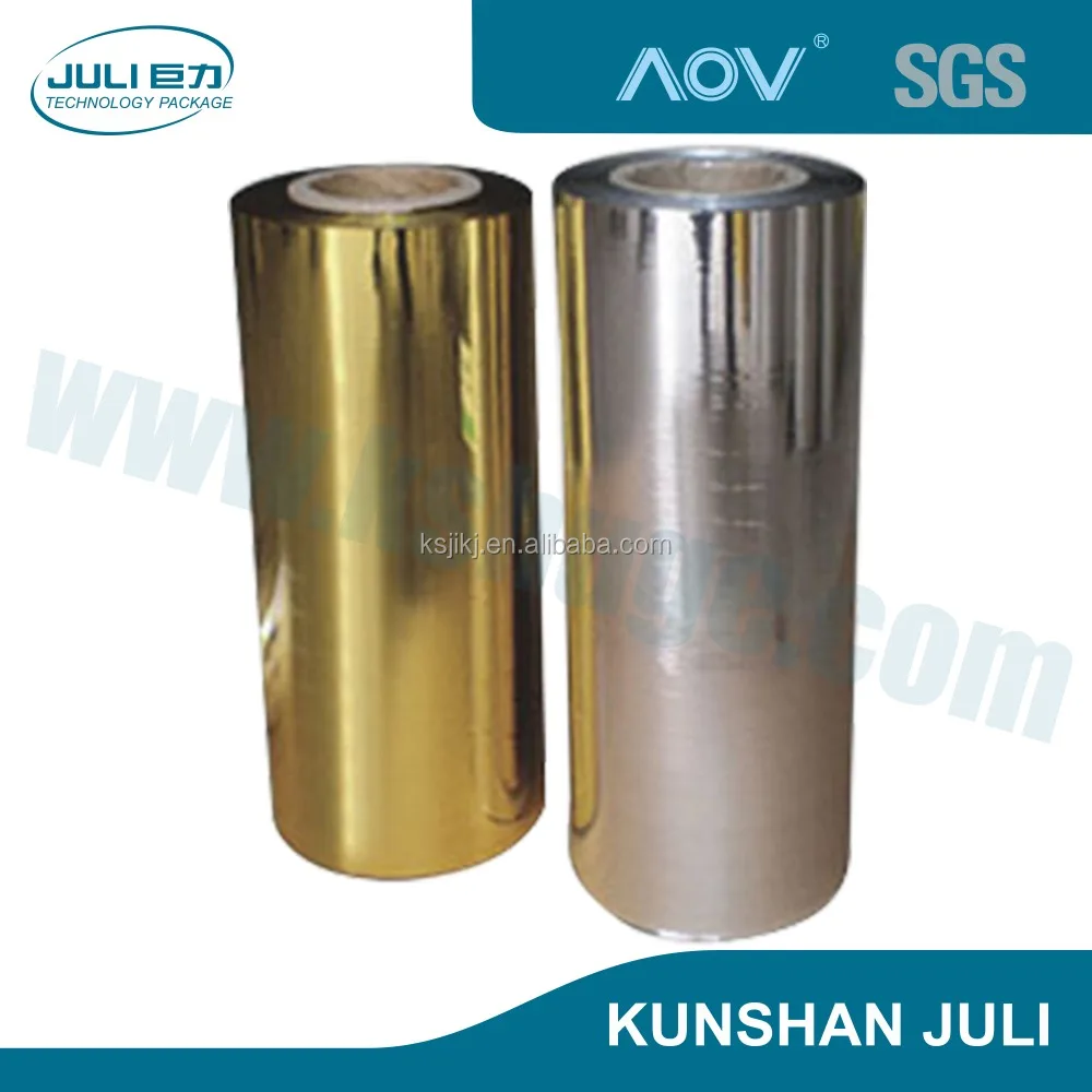 
Металлизированная пленка для ламинирования BOPP, производитель рулонов пластика 