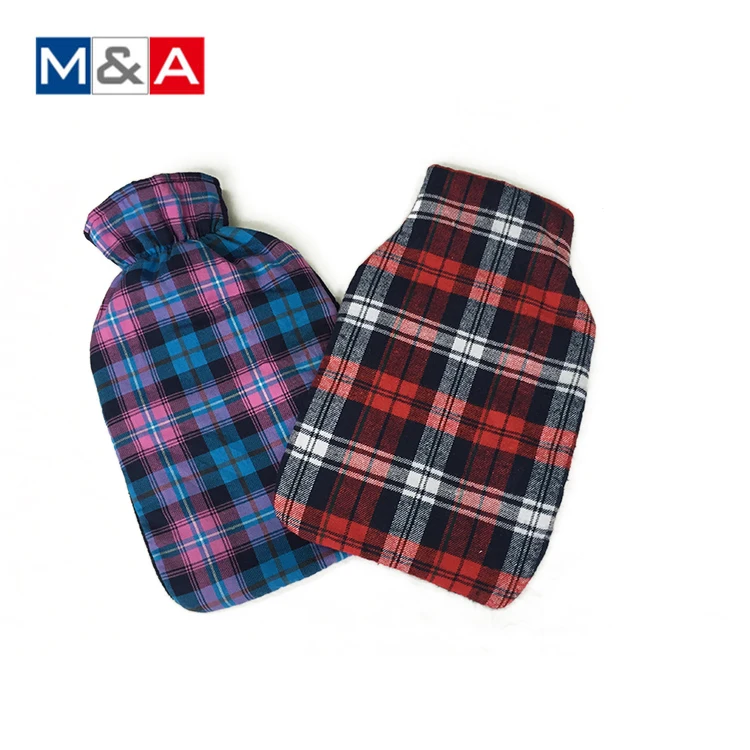 Plush animals insulated hot water bottle cover of lovely white bear