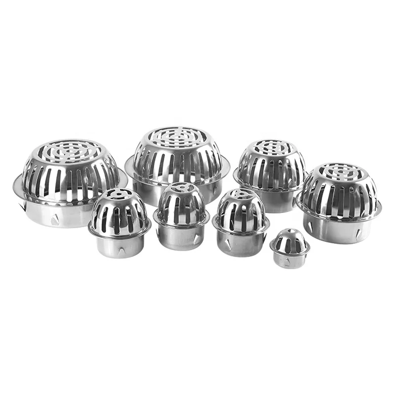 Top Quality 304 Stainless Steel Rooftop Outdoor Floor Drain Rain Water Drain