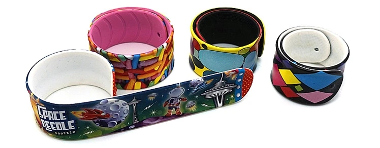 
Sedex Factory cheap silicone snap band promotional rubber slap wrist band custom silicone slap bracelet 