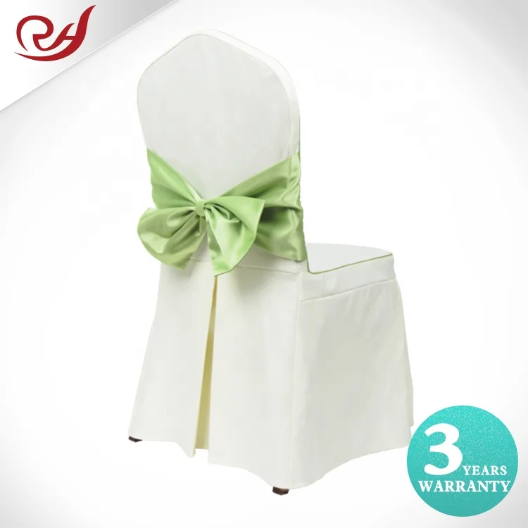 Polyester Banquet Hotel Elegant White Cheap Spandex Wedding Chair Covers