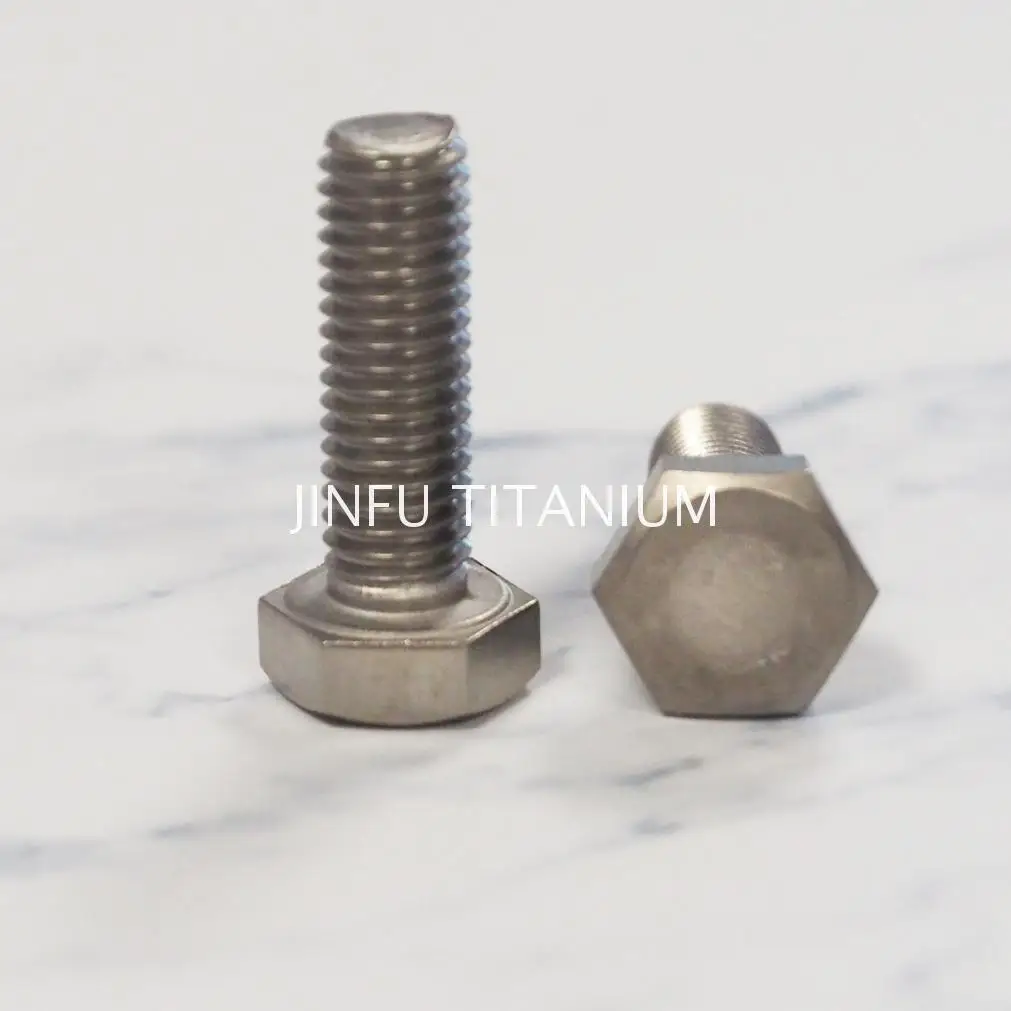 
Factory high quality din933 din 933 hexagon head titanium bolt screw din 933 hex bolt with nut and washer 