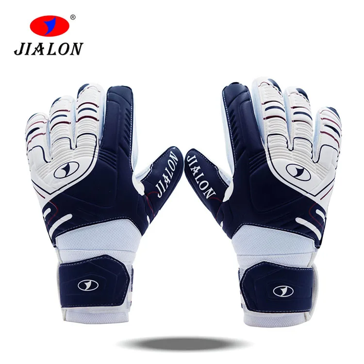 Soccer sport hand protect goalkeeper gloves fingersave latex goalkeep gloves