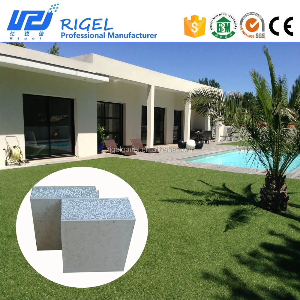 High Quality waterproof exterior wall siding panel prefabricated house villa for good price