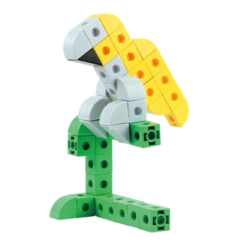 Plastic Snap Connecting Linking Construction Cubes Kids Toys Other Educational Toys