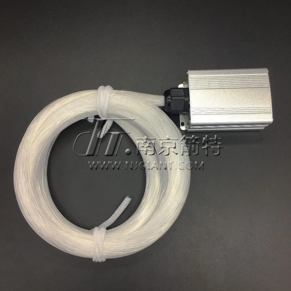 Fibre Optic Star Celling Kit with 5W LED Colour-Changing Light Engine and 0.75mm end glow fiber optic