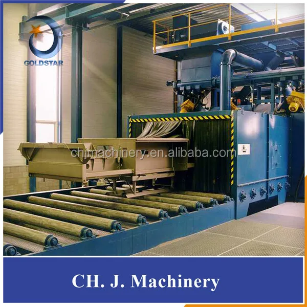 Steel profiles roller Type Shot Blasting Machine