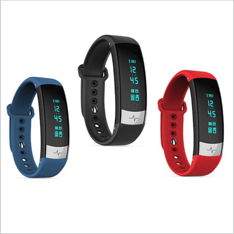 QS03 Heart Rate Monitor IP67 Waterproof Fitness Running Women Men Sports Bracelet smart watch