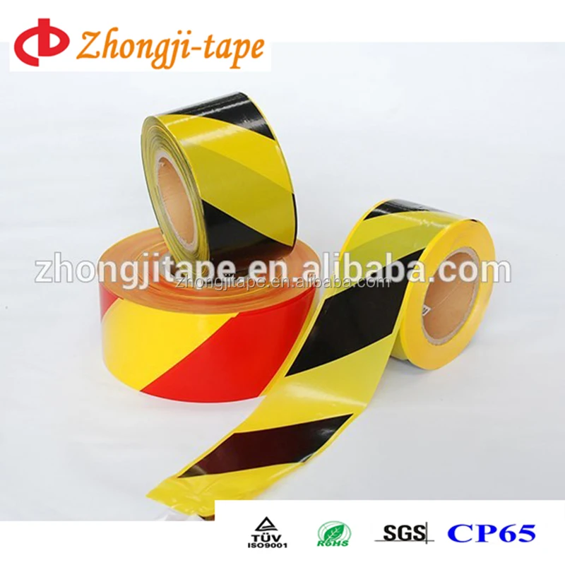 Factory directly offer High visibility  PE custom design barrier tape